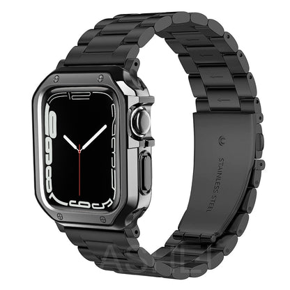 Royal ™ Metal series - Bracelet + protecteur pour Apple Watch