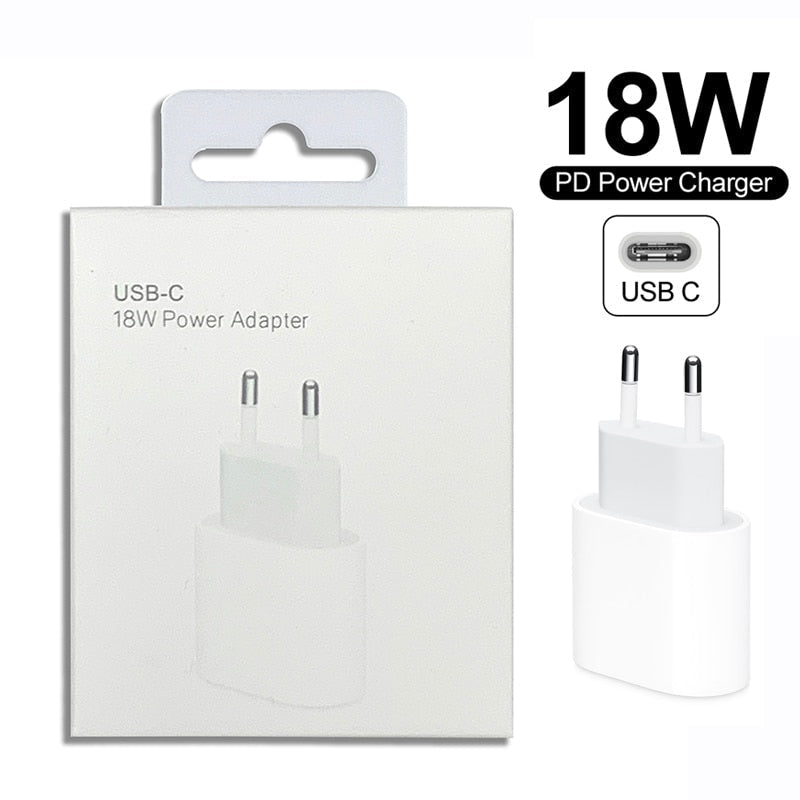 Adaptateur de charge rapide 18W PD 3.0